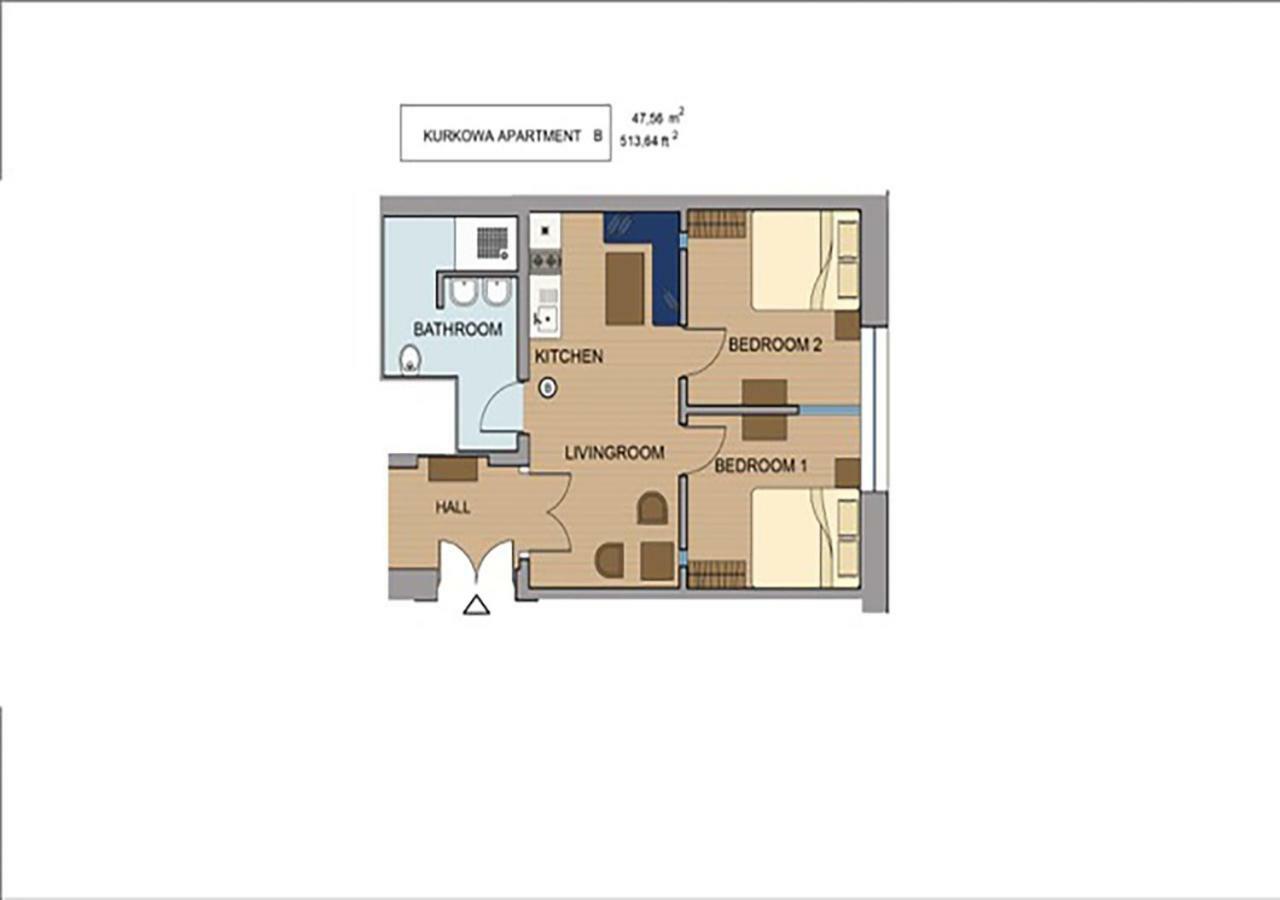 Kurkowa Apartments كراكوفيا المظهر الخارجي الصورة